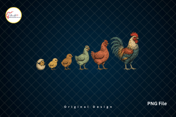 Chicken Life PNG: Vintage Farmhouse Design for Creatives