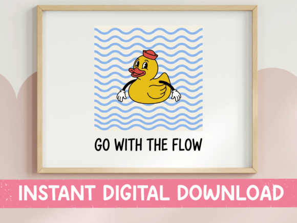 Embrace Summer Vibes with Go with the Flow SVG Design