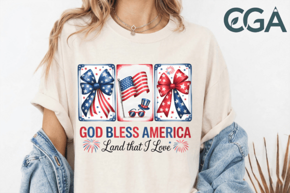 God Bless America Patriotic Bows PNG: A Designer's Guide to Celebratory Graphics