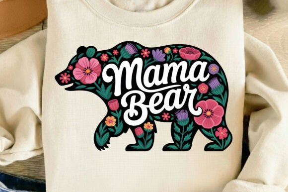 Mama Bear Floral Mama Mother's Day Png: A Designer's Guide