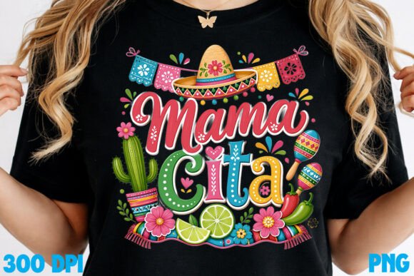Mamacita Mama Cita Cinco De Mayo Mom PNG: A Festive Design Asset